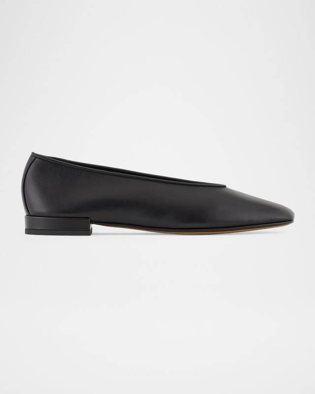 Soft Calfskin Ballerina Flats